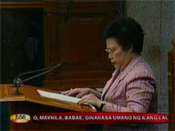 Miriam lashes at DILG chief Puno in privilege speech