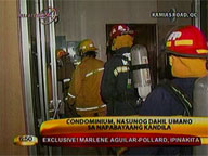 Candle blamed for condominium fire in Quezon City