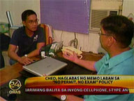 CHED issues memo vs 'no permit, no exam' policy