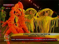 Street dancing contest highlights Makati's Caracol Festival