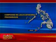 Blast rocks Jolo Cathedral compound