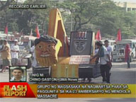 Farmers march to Malaca&ntilde;ang to commemorate 23rd anniversary of Mendiola massacre