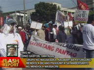 Farmers' groups march to Mendiola to mark anniversary of massacre