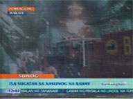 <b>QTV:</b> One hurt in Makati fire