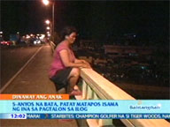  QTV:   Five-year-old child drowns in Pasig River