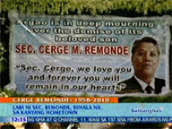   QTV:   Sec. Remonde's remains brought home to Argao