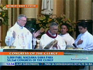 QTV:  5,000 priests attend 2nd Congress of the Clergy at the World Trade Center in Pasay City