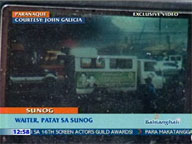  QTV:  Waiter dies in Paranaque fire