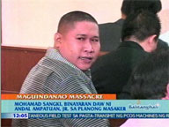 <b>QTV:</b> Sangki allegedly receives payment from Andal Ampatuan Jr. for execution of Maguindanao massacre