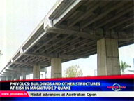 <b> QTV: </b> Phivolcs: Buildings, other structures at risk in magnitude-7 quake