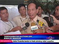  QTV:  Sandiganbayan auctions off Erap's 'Boracay Mansion'