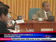  QTV:  Solons anxious over Comelec's contingency plan