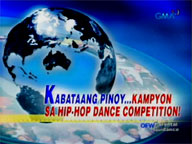   OFW Diaries:   Kabataang Pinoy - winners in hiphop dance competition
