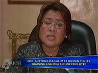 <b>Saksi: </b>CHR wants airline employees to undergo human rights training