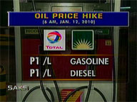 <b>Saksi: </b>Flying V, Total and Eastern Petroleum to hike gas and diesel prices