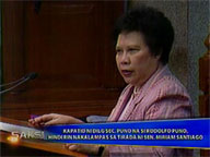 <b>Saksi: </b>Sen. Miriam Santiago calls DILG Sec. Puno 