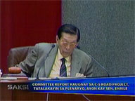  Saksi:  Sen. Enrile says C-5 project report to be discussed in plenary