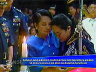   Saksi:   Pres. Arroyo condoles with kin of Air Force personnel who died in crash