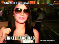<b> Startalk: </b> Jinkee Pacquiao talks about Manny, Krista