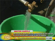Maynilad, Manila Water reduce supply to some parts of Metro Manila
