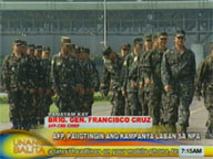 Brig. Gen. Francisco Cruz on heightened drive vs NPA
