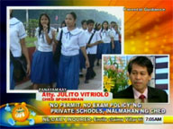CHED appeals for suspension of 'no permit, no exam policy' in private schools
