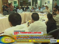 DOTC forms task force to review safety standards of shipping companies