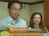 Korina Sanchez forgives Sen. Pimentel