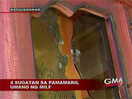 4 hurt in alleged MILF strafing in Maguindanao