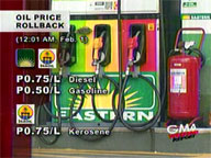 Small players roll back oil prices