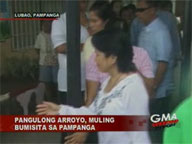 President Arroyo visits Pampanga again