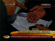 2 minors arrested for drug trafficking in Caloocan City