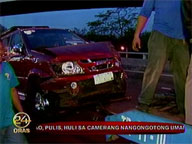 25 vehicles hit by counterflowing AUV along EDSA