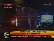 Mulcting cops caught on video in Davao