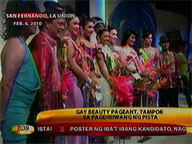 Gay beauty pageant featured in San Fernando, La Union
