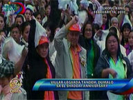 Villar-Legarda tandem attends El Shaddai anniversary in HK