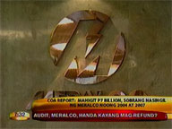 Meralco overcharged clients in 2004, 2007 - COA report