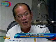 Sen. Aquino on DZBB's 'Ikaw na ba: The Presidential Interview'
