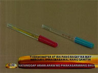 Thermometer, other objects with mercury now banned