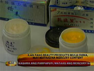 Public warned vs Chinese beauty products with high mercury content