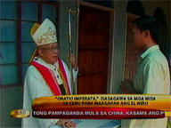 Cebuanos pray vs El Ni&ntilde;o