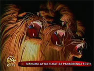 Floats for Baguio Panagbenga Festival now being readied