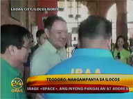 Gilbert Teodoro launches Ilocos campaign sortie