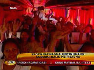 39 distressed OFWs from Dubai return to RP
