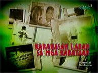  Case Unclosed:  Karahasan Laban sa Mga Kabataan