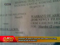 NBI starts serving arrest warrant vs Lacson