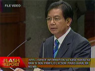 NBI studies intelligence information on Lacson's return to RP