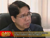 Comelec forms task force that will focus on candidates' campaign material