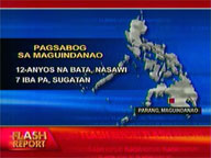 Parang, Maguindanao blast kills 12-year-old child; 7 hurt