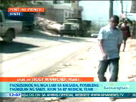 <b> QTV: </b> Decomposing bodies of Haiti quake victims being burned on the streets